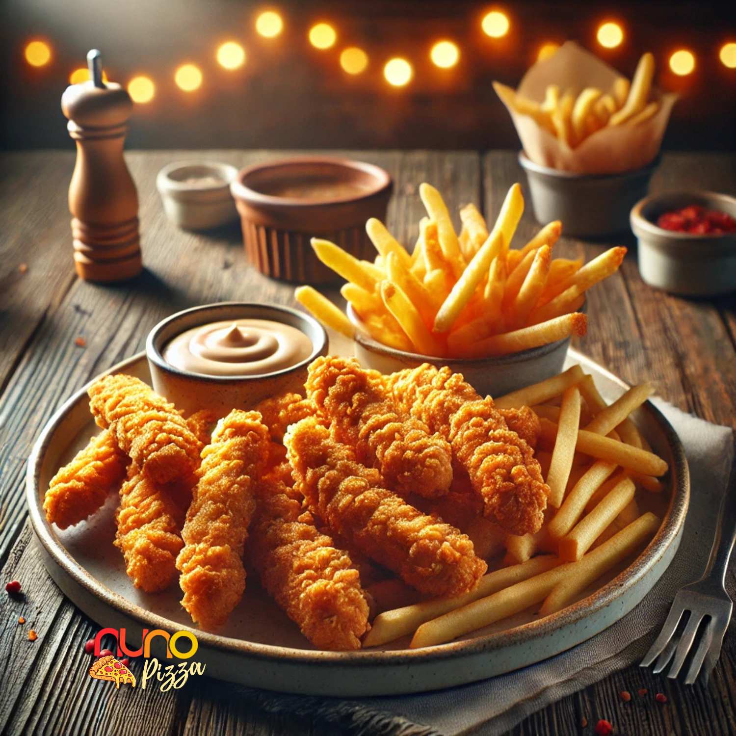 Pechurina + Papas Fritas